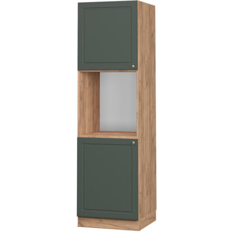 Meuble pour four Fame-Line, Vert Or Campagne, 60 cm ouvert, Vicco