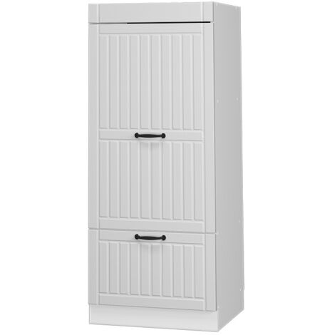 Armoire micro-ondes Fame-Line, Blanc campagne, 60cm, Vicco (1/5)
