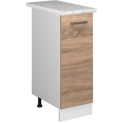 Meuble de cuisine R-Line, Sonoma, 30 cm , PT Marbre, Vicco