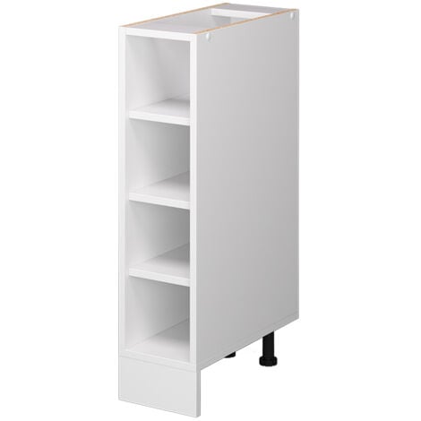 Etagère de cuisine R-Line, Blanc, 20 cm sans plan de travail, Vicco