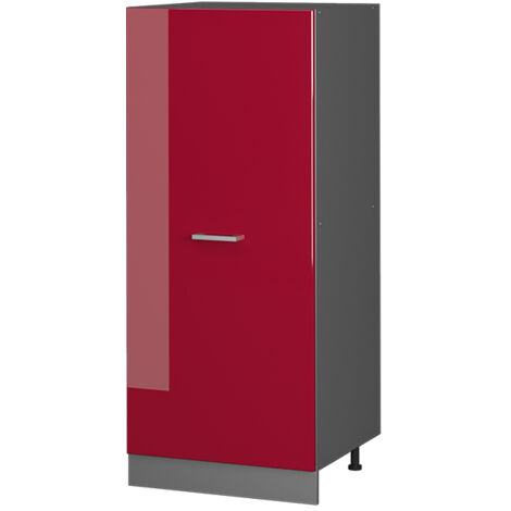 Armoire haute R-Line, Rouge brillant, 60cm, Vicco