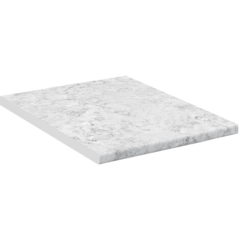 Plan de travail cuisine R-Line, blanc/marbre, 45 cm, Vicco