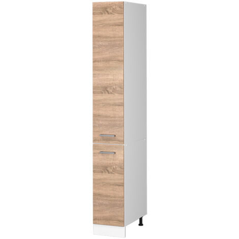 Armoire haute universelle R-Line, Sonoma, 30 cm avec portes, Vicco