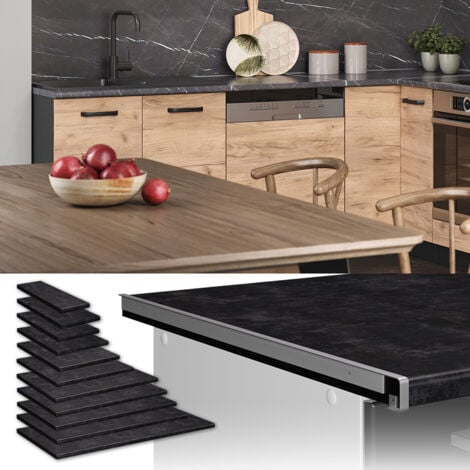 Plan de travail cuisine R-Line, Anthracite, 100 cm, Vicco