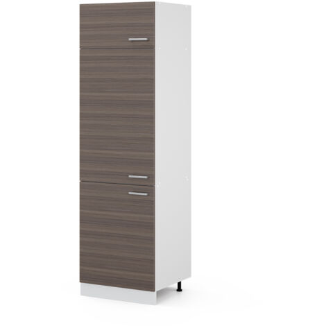 Armoire haute universelle R-Line, Gris, 60 cm avec portes, Vicco (1/5)