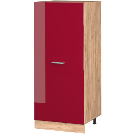Armoire haute R-Line, Rouge brillant, 60cm, Vicco (1/5)