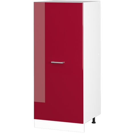 Armoire haute R-Line, Rouge brillant, 60cm, Vicco