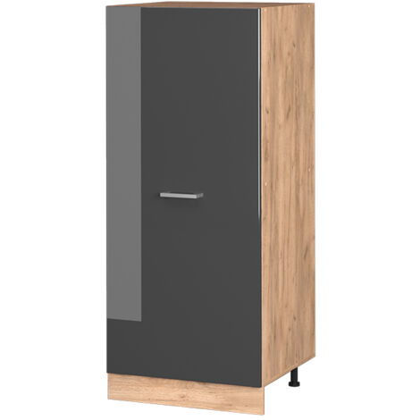 Armoire haute R-Line, Anthracite Haute brillance, 60 cm, Vicco (1/5)