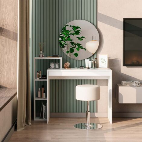 Vicco Leo íróasztal 100 cm, fehér – MindentJóÁron
