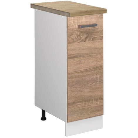 Meuble de cuisine R-Line, Sonoma, 30 cm , PT Chêne, Vicco