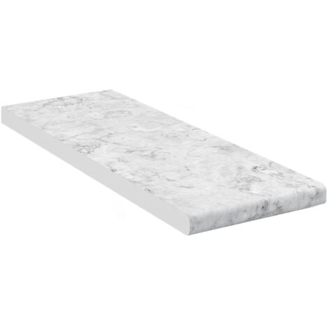 Plan de travail cuisine R-Line, blanc/marbre, 20 cm, Vicco