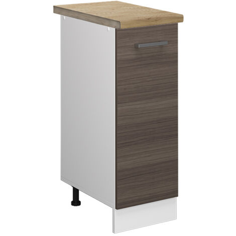 Meuble de cuisine R-Line, Gris, 30 cm , PT Chêne, Vicco (1/5)