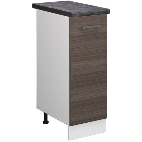 Meuble de cuisine R-Line, Gris, 30 cm , PT Anthracite, Vicco (1/5)