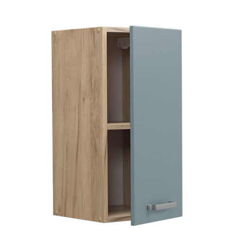 Elément haut de cuisine R-Line, Bleu-gris, 30 cm, Vicco