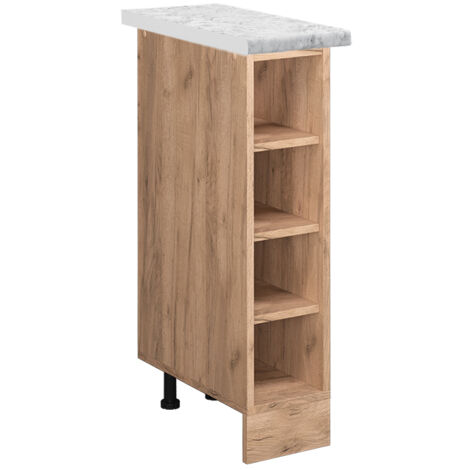 Etagère de cuisine R-Line, Chêne de force doré, 20 cm , PT Marbre, Vicco (1/5)