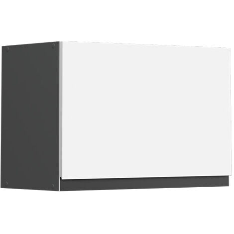 Elément haut de cuisine R-Line, Blanc, 60 cm J-Shape, plat, Vicco