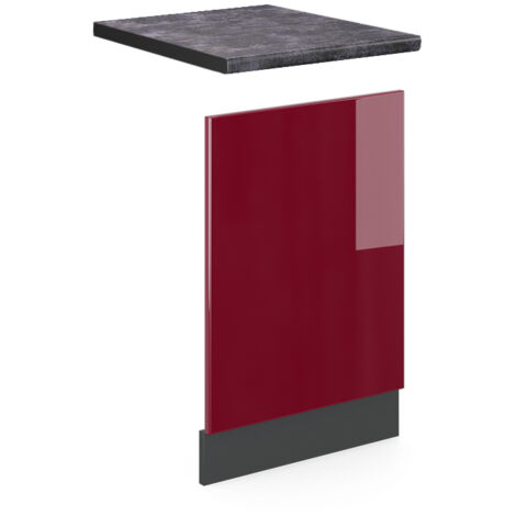 Façade R-Line, Rouge, 45 cm , PT Anthracite, Vicco