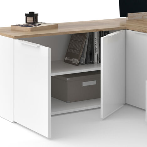 Sideboard Wido Anthracite 80x50cm avec 2 portes Vicco | Anthracite