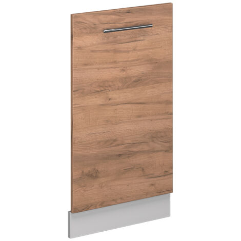 Façade de lave-vaisselle Fame-Line, Chêne de force doré, 45cm sans PT, Vicco