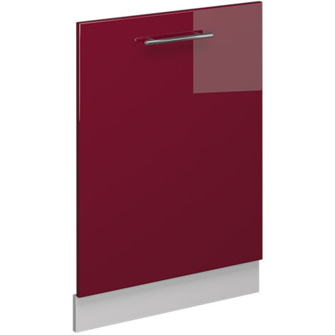Fame-Line, Rouge bordeaux Haute brillance, 60cm sans PT, Vicco