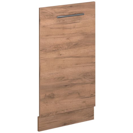 Façade de lave-vaisselle Fame-Line, Chêne de force doré, 45cm sans PT, Vicco