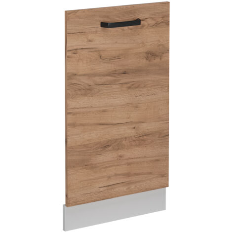 Panneau de lave-vaisselle R-Line, Chêne de force doré, 45cm sans PT, Vicco