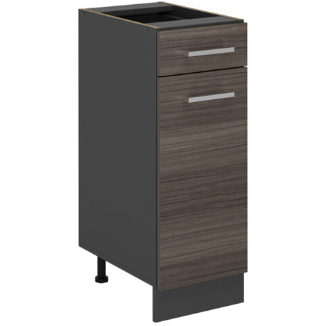 Meuble cuisine R-Line, Gris noble, 30cm sans PT, Vicco