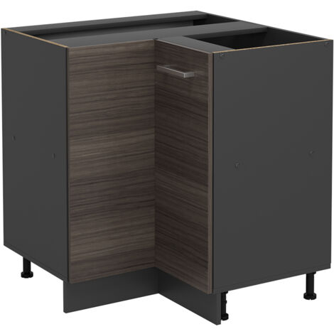 Meuble d'angle R-Line, Gris noble, 75.6cm sans PT, Vicco