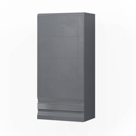 Armoire murale de salle de bain Fredd, Anthracite, 77 x 36.4 cm, Vicco (1/5)