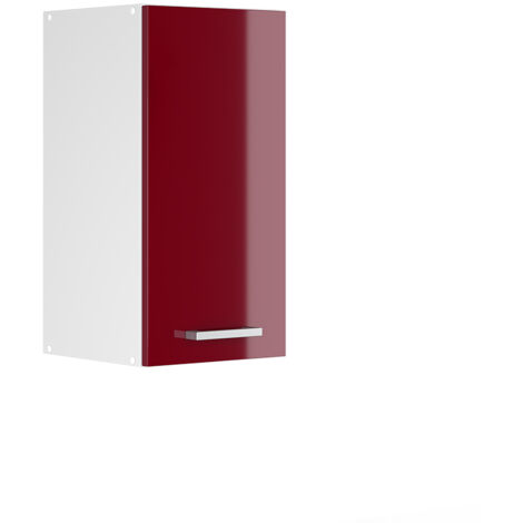 Elément haut de cuisine R-Line, Rouge brillant, 30cm, Vicco