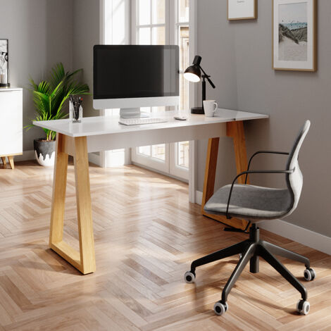 Bureau Nautica, Blanc, 138 x 60 cm, Vicco