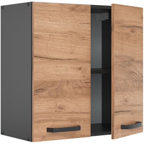 Elément haut de cuisine R-Line, Chêne de force doré, 60 cm, Vicco