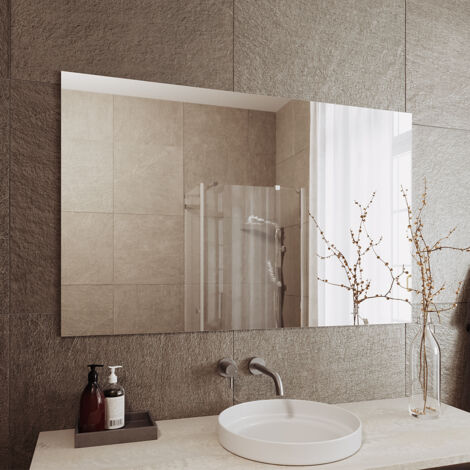 Miroir mural Viola, Blanc, 111 x 70 cm, Vicco