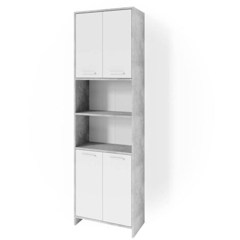 Meuble de rangement de salle de bain Maris, Béton, 56.1 x 190 cm, Vicco (1/5)