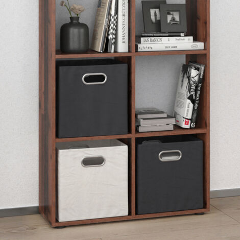 Meuble de rangement cube Scutum, Bois antique, 143 x 72 cm, Vicco (1/5)