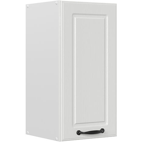 Elément haut de cuisine R-Line, Blanc campagne, 30 cm, Vicco