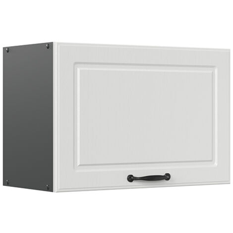 Elément haut de cuisine R-Line, Blanc campagne, 60 cm Plat, Vicco (1/5)