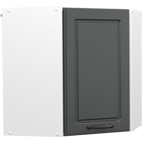 Elément haut de cuisine R-Line, Anthracite campagne, 57 cm, Vicco