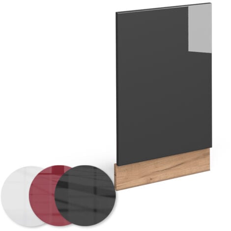 Façade Fame-Line, Anthracite Haute brillance, 45 cm sans plan de travail, Vicco