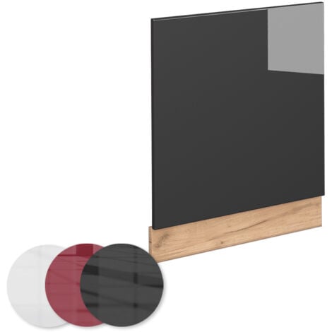 Façade Fame-Line, Anthracite Haute brillance, 60 cm sans plan de travail, Vicco