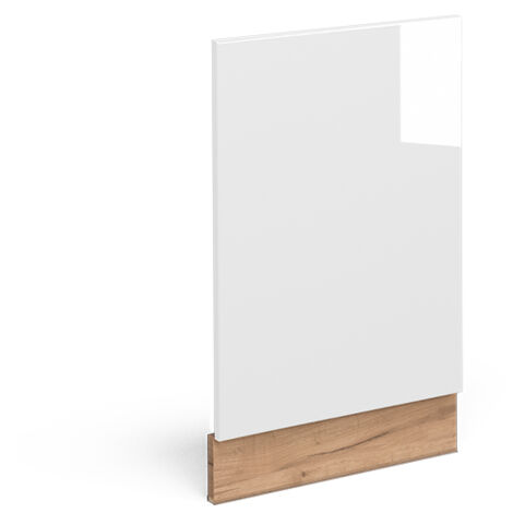 Façade Fame-Line, Blanc Haute brillance, 45 cm sans plan de travail, Vicco
