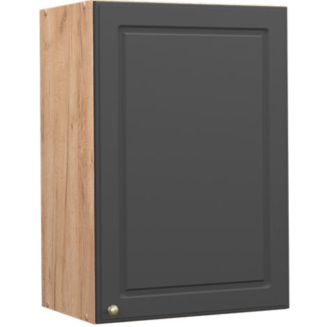 Elément haut de cuisine Fame-Line, Anthracite-or, 50 cm, Vicco