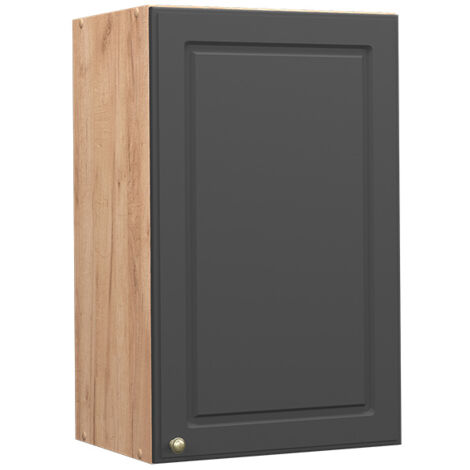 Elément haut de cuisine Fame-Line, Anthracite-or, 45 cm, Vicco