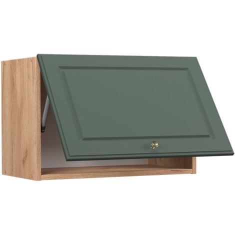 Elément haut de cuisine Fame-Line, Vert Or Campagne, 60 cm Plat, Vicco