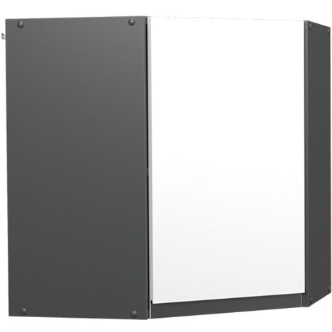 Elément haut de cuisine R-Line, Blanc, 57 cm J-Shape, Vicco