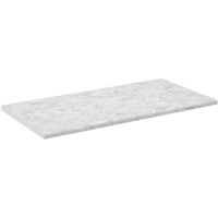 Plan de travail cuisine R-Line, blanc/marbre, 120 cm, Vicco