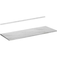 Plan de travail cuisine R-Line, Marbre blanc, 160 cm, Vicco