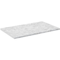 Plan de travail cuisine R-Line, blanc/marbre, 100 cm, Vicco