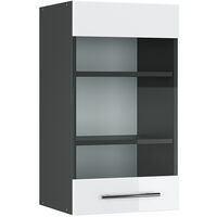 Armoire en verre Fame-Line Anthracite-or 40cm Vicco | Anthracite-or | Vitrine suspendue 40 cm | 406673113047403