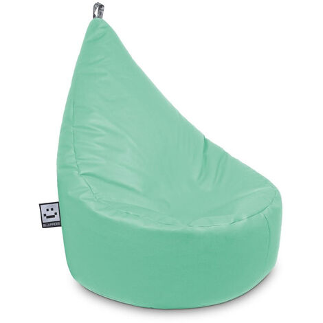 Pouf Fauteuil Similicuir Indoor Menthe Happers Enfant Menthe